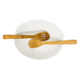 CLASINO SALAD BOWL WITH SPOONS - TrendyDecor.co