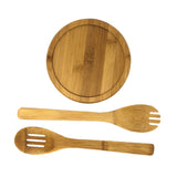 CLASINO SALAD BOWL WITH SPOONS - TrendyDecor.co