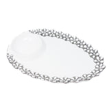 FLOSAL OVAL SERVING PLATE - TrendyDecor.co