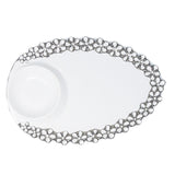 FLOSAL OVAL SERVING PLATE - TrendyDecor.co